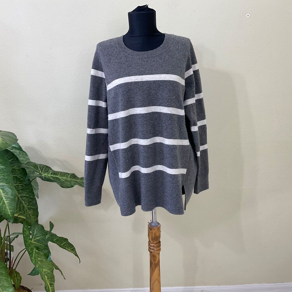 Banana Republic Tunic sweater women’s size Small Relaxed Ribbed Wool /Alpaca